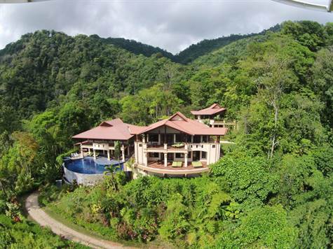 36 ACRES - 10 Room Luxury Estate With Amazing Ocean Views And Several Waterfalls!!!