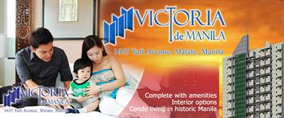 Victoria de Manila 2 Bedroom Bi-level condo Malate Manila