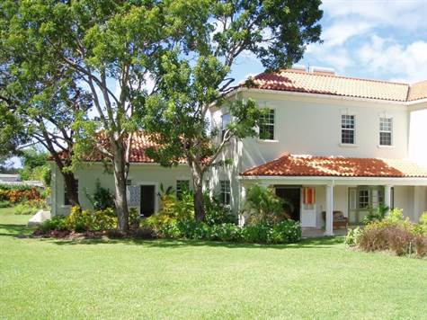 Barbados Luxury,   Back Garden of the House