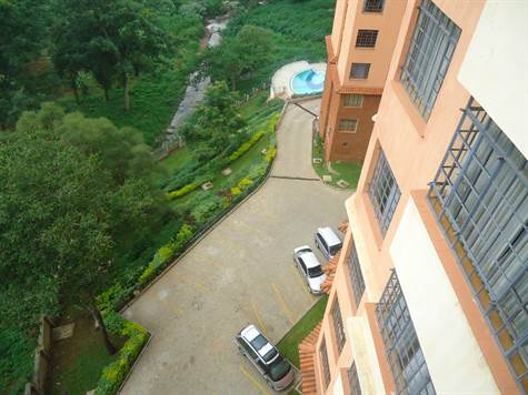 The View of the Executive Apartments for REnt in Westlands Nairobi