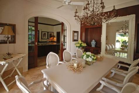 Barbados Luxury, Formal Dinning Room