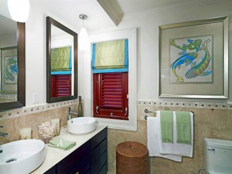 Barbados Luxury,   Bathroom with Dual Sink
