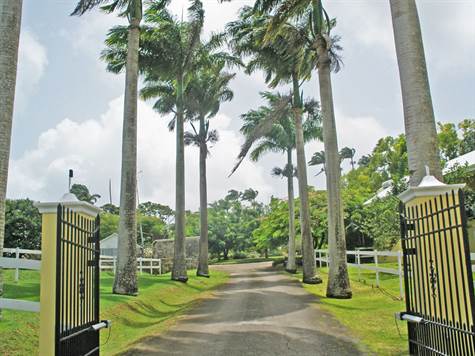 Barbados Luxury,  Entrance Gate