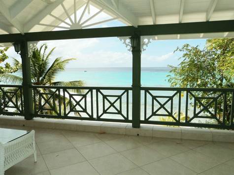 Barbados Luxury,   Full shot of view from upstairs
