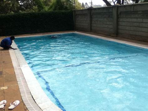 Swimming Pool for the Houses to rent in Nairobi Kenya