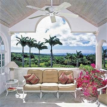 Barbados Luxury,     Outdoor Lounge Space