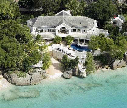 Barbados Luxury, Cove Spring House Aerial View