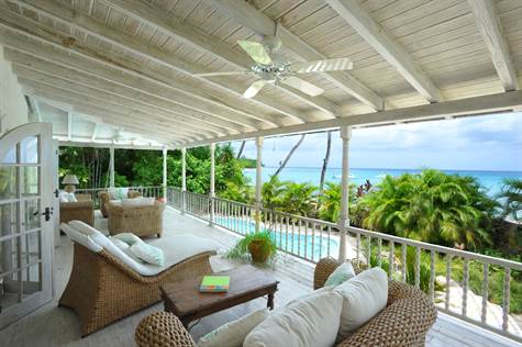Barbados Luxury Elegant Properties Realty - View of House with Pond