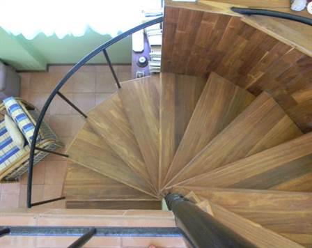handcrafted staircase