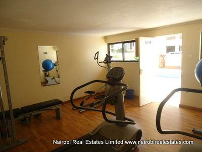 Gym of Nairobi Rental Apartments to Let in Kenya