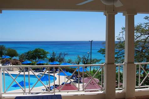Barbados Luxury Elegant Properties Realty - Paynes Bay Beach & Pool View from Terrace