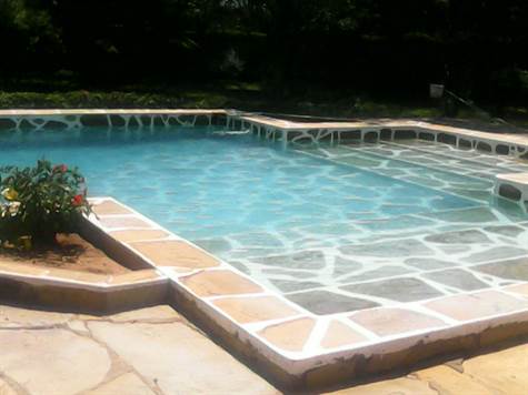 swimming pool of a holiday villa villa in Malindi