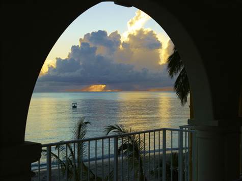 Barbados Luxury Elegant Properties Realty - Sunset View from Unit