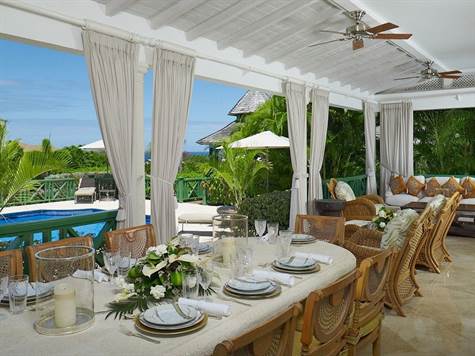Barbados Luxury,   Proper Dinning Room