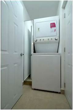 Washer Dryer and Storage