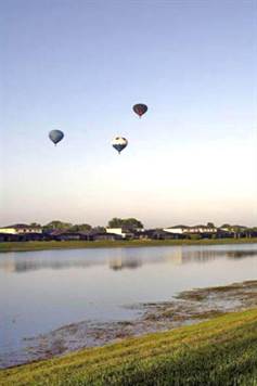 Balloons over Lake