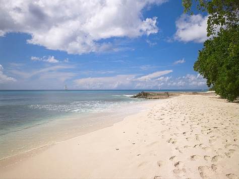Barbados Luxury,   Long-Shot of The Beach