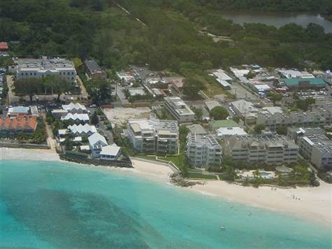 Barbados Luxury,   Birds-eye view of Property and Beach
