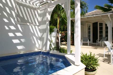Barbados Luxury,     Jacuzzi Under Shade