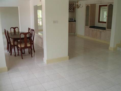 Barbados Luxury,     Side-shot of Kitchen Space and Empty ROom