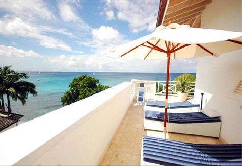 Barbados Luxury,   Side-shot of Terace