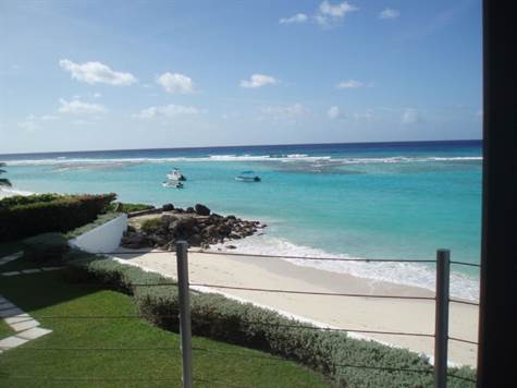Barbados Luxury,    Full-shot of View from The Front Garden