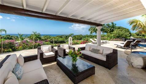 Barbados Luxury,   Social Area With Roof