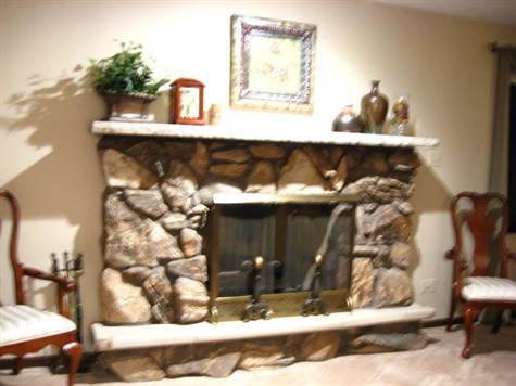 GAS FIREPLACE IN FAMILY ROOM