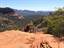 Uptown Sedona-Looking Down from Brins Mesa