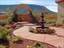 Courtyards are popular in Sedona